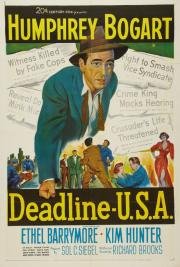 Криминальная полоса в прессе США (Deadline - U.S.A.) 1952